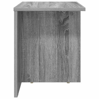 End Table Grey Sonoma 37 x 32 x 40 cm Engineered Wood