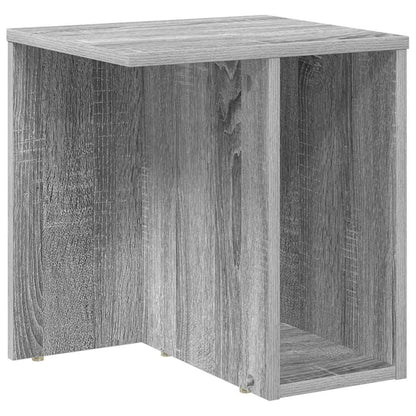 End Table 2 pcs Grey Sonoma 37 x 32 x 40 cm Engineered Wood