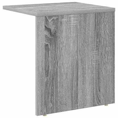 End Table 2 pcs Grey Sonoma 37 x 32 x 40 cm Engineered Wood