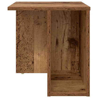 End Table Old Wood 37 x 32 x 40 cm Engineered Wood
