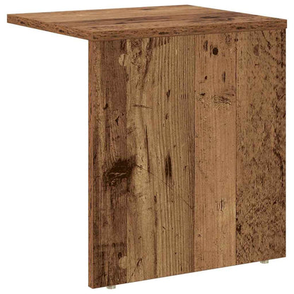 End Table 2 pcs Old Wood 37 x 32 x 40 cm Engineered Wood