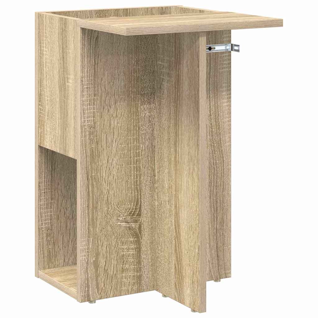 End Table Sonoma Oak 35 x 40 x 55 cm Engineered Wood