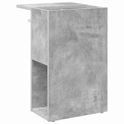End Table Concrete Grey 35 x 40 x 55 cm Engineered Wood