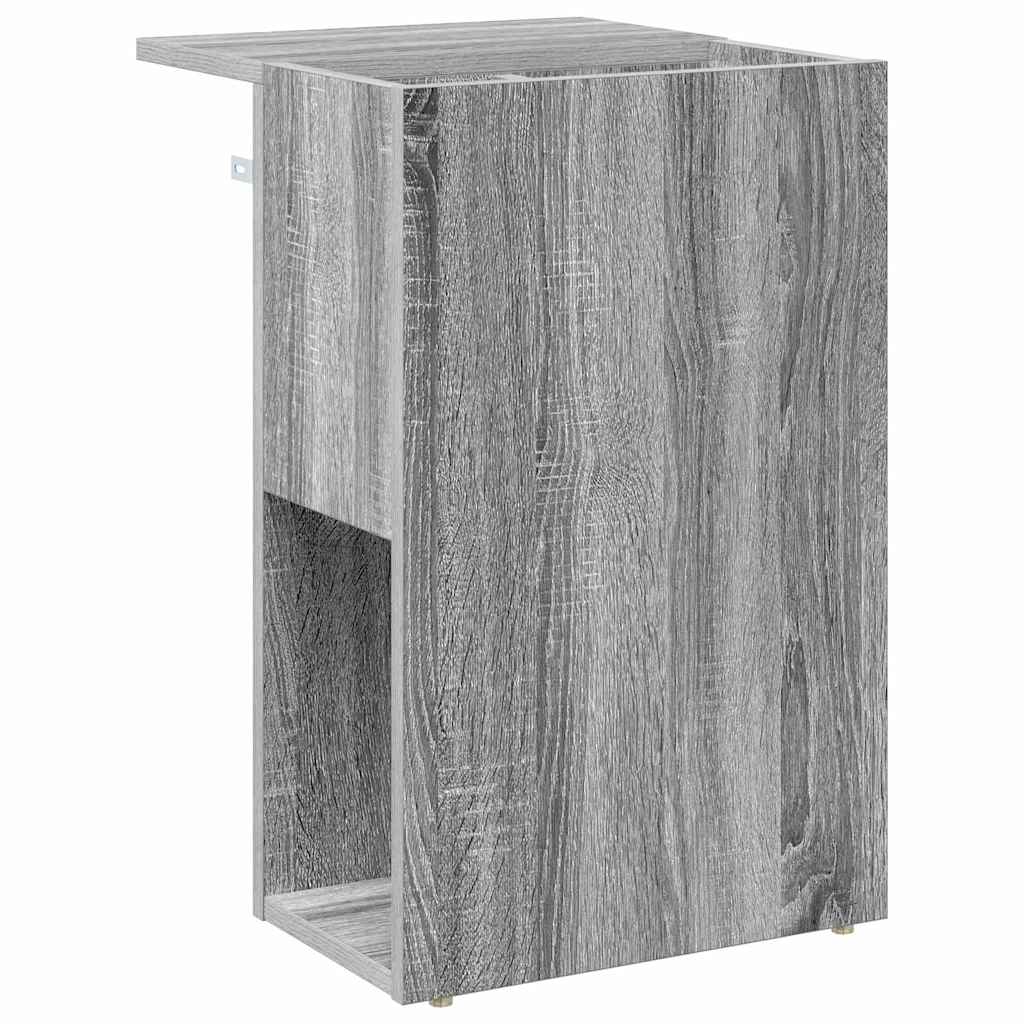 End Table Grey Sonoma 35 x 40 x 55 cm Engineered Wood