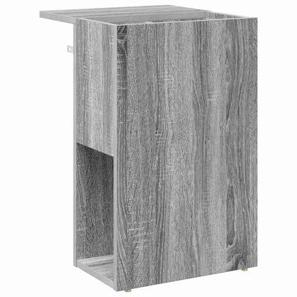 End Table Grey Sonoma 35 x 40 x 55 cm Engineered Wood