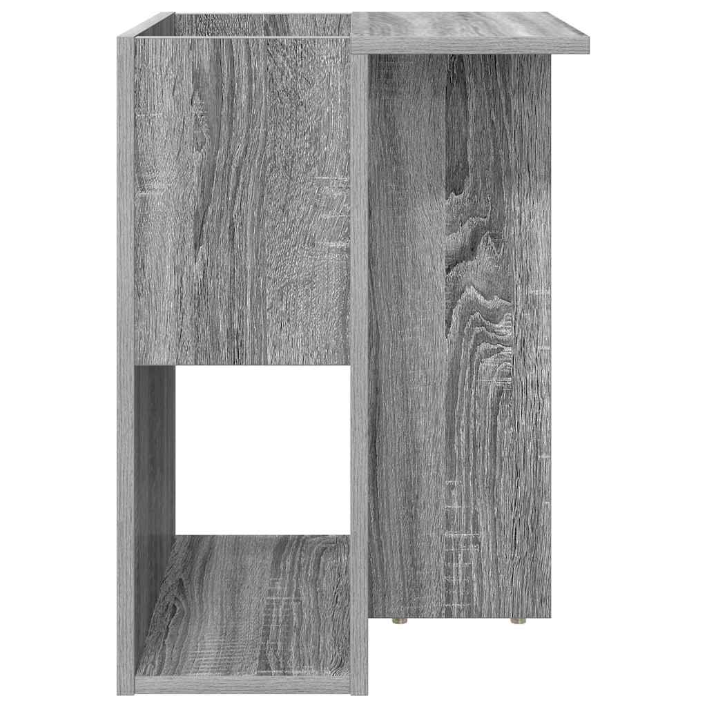 End Table Grey Sonoma 35 x 40 x 55 cm Engineered Wood