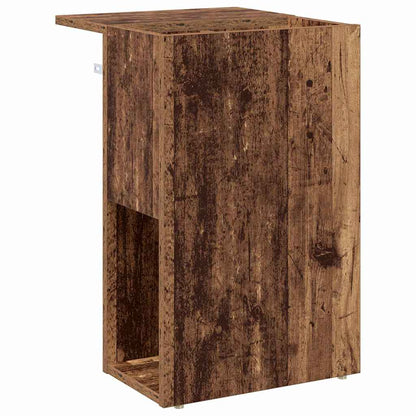 End Table Old Wood 35 x 40 x 55 cm Engineered Wood