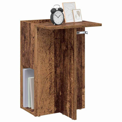 End Table Old Wood 35 x 40 x 55 cm Engineered Wood