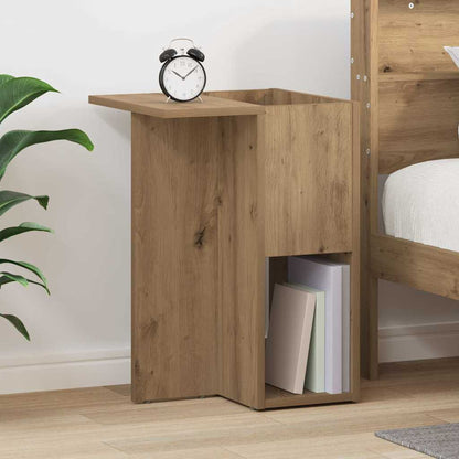 End Table Artisan Oak 35 x 40 x 55 cm Engineered Wood