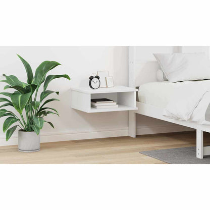 Bedside Table White 40 x 31 x 15 cm Engineered Wood