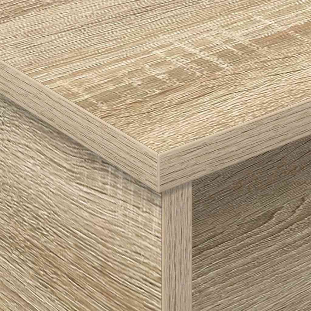 Bedside Table Sonoma Oak 40 x 31 x 15 cm Engineered Wood