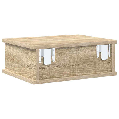 Bedside Table Sonoma Oak 40 x 31 x 15 cm Engineered Wood