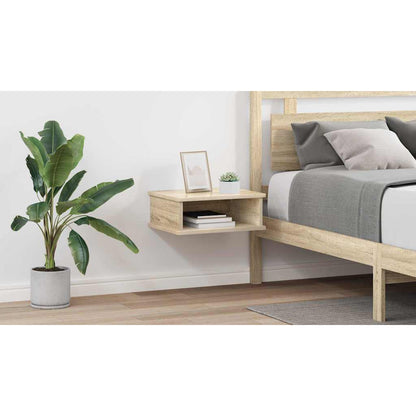 Bedside Table 2 pcs Sonoma Oak 40 x 31 x 15 cm Engineered Wood