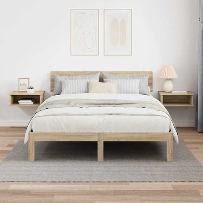 Bedside Table 2 pcs Sonoma Oak 40 x 31 x 15 cm Engineered Wood