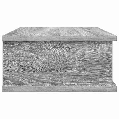 Bedside Table Grey Sonoma 40 x 31 x 15 cm Engineered Wood
