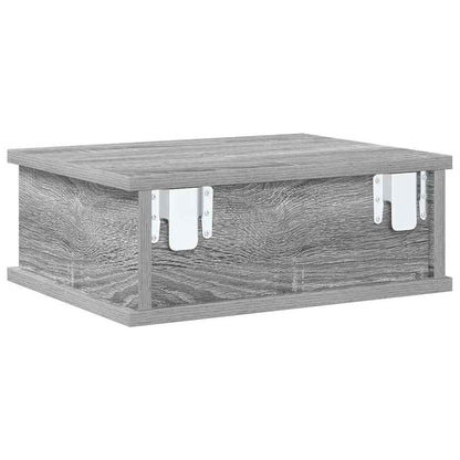 Bedside Table 2 pcs Grey Sonoma 40 x 31 x 15 cm Engineered Wood