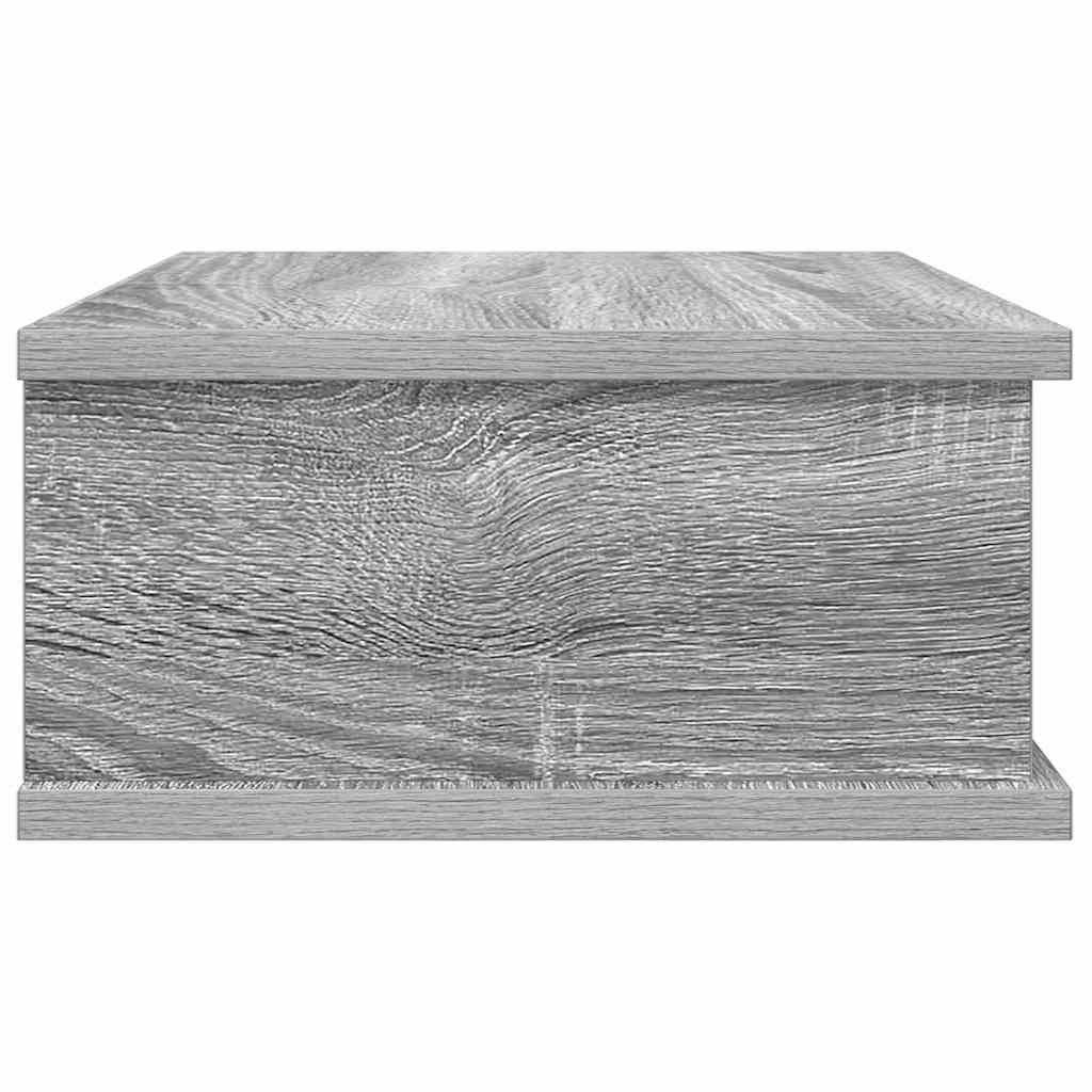 Bedside Table 2 pcs Grey Sonoma 40 x 31 x 15 cm Engineered Wood