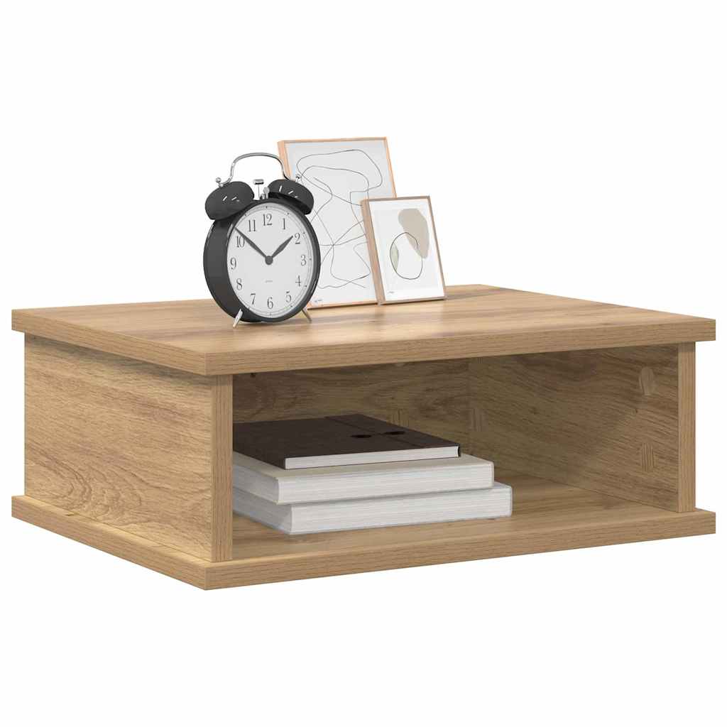Bedside Table Artisan Oak 40 x 31 x 15 cm Engineered Wood