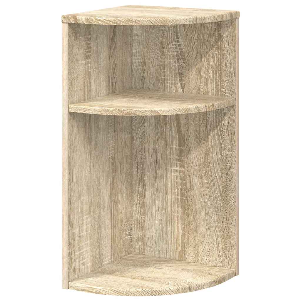 End Table Sonoma Oak 29.6 x 29.6 x 60 cm Engineered Wood