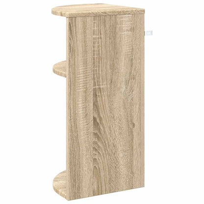 End Table Sonoma Oak 29.6 x 29.6 x 60 cm Engineered Wood