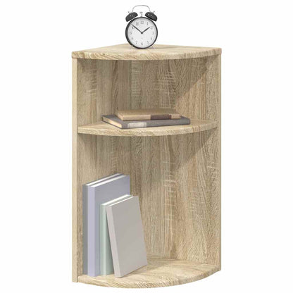 End Table Sonoma Oak 29.6 x 29.6 x 60 cm Engineered Wood