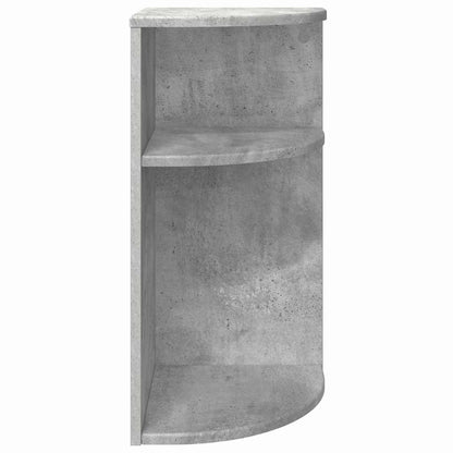 End Table Concrete Grey 29.6 x 29.6 x 60 cm Engineered Wood