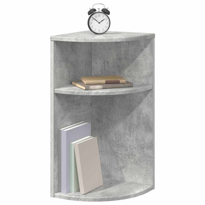 End Table Concrete Grey 29.6 x 29.6 x 60 cm Engineered Wood