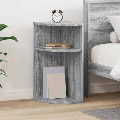 End Table Grey Sonoma 29.6 x 29.6 x 60 cm Engineered Wood
