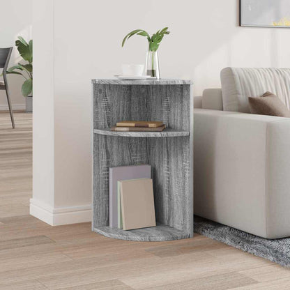 End Table Grey Sonoma 29.6 x 29.6 x 60 cm Engineered Wood