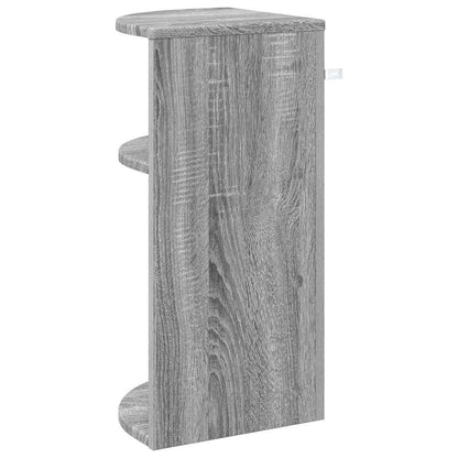 End Table Grey Sonoma 29.6 x 29.6 x 60 cm Engineered Wood