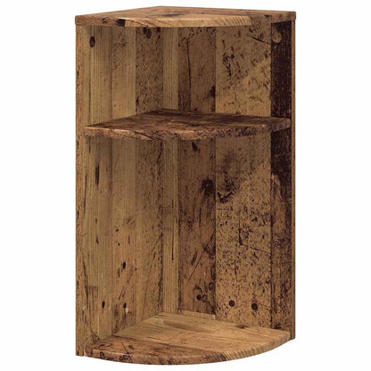 End Table Old Wood 29.6 x 29.6 x 60 cm Engineered Wood