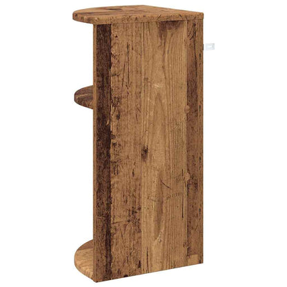 End Table Old Wood 29.6 x 29.6 x 60 cm Engineered Wood
