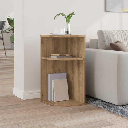 End Table Artisan Oak 29.6 x 29.6 x 60 cm Engineered Wood