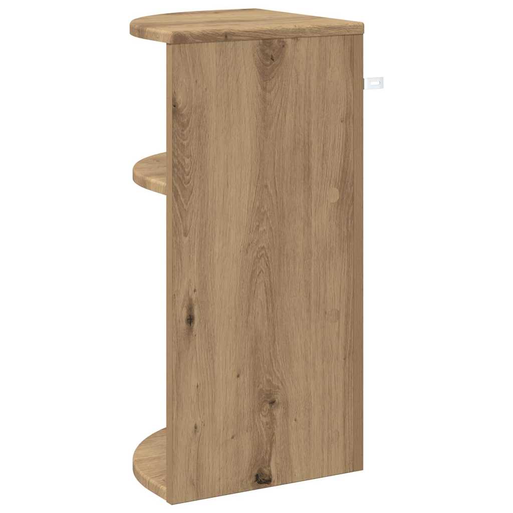 End Table Artisan Oak 29.6 x 29.6 x 60 cm Engineered Wood