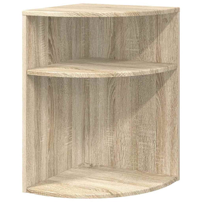 End Table Sonoma Oak 39.7 x 39.7 x 60 cm Engineered Wood