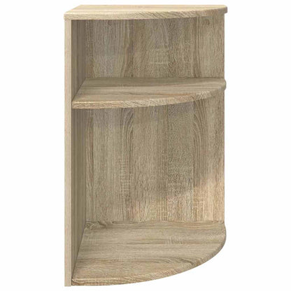 End Table Sonoma Oak 39.7 x 39.7 x 60 cm Engineered Wood