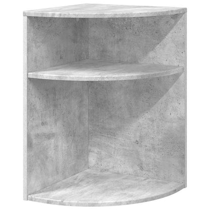 End Table Concrete Grey 39.7 x 39.7 x 60 cm Engineered Wood