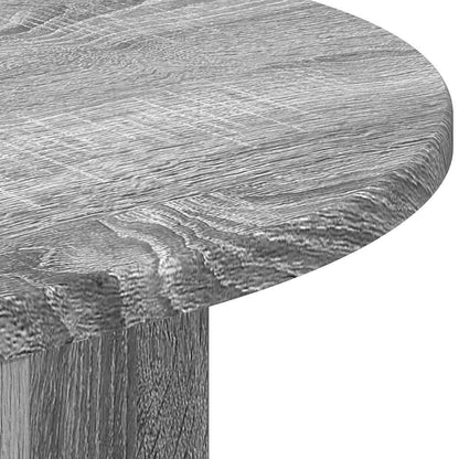 End Table Grey Sonoma 39.7 x 39.7 x 60 cm Engineered Wood