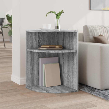 End Table Grey Sonoma 39.7 x 39.7 x 60 cm Engineered Wood