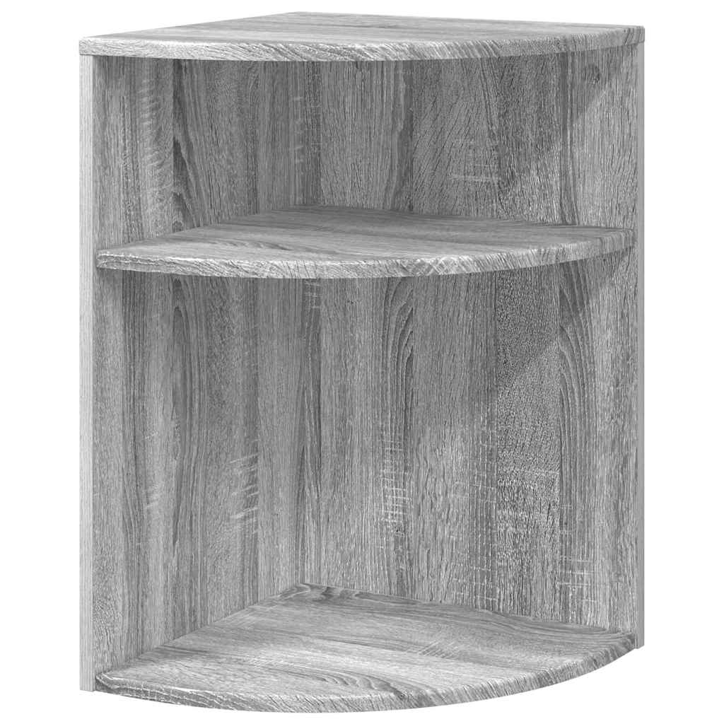 End Table Grey Sonoma 39.7 x 39.7 x 60 cm Engineered Wood