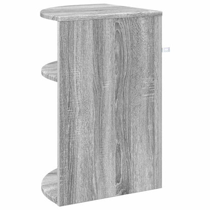End Table Grey Sonoma 39.7 x 39.7 x 60 cm Engineered Wood