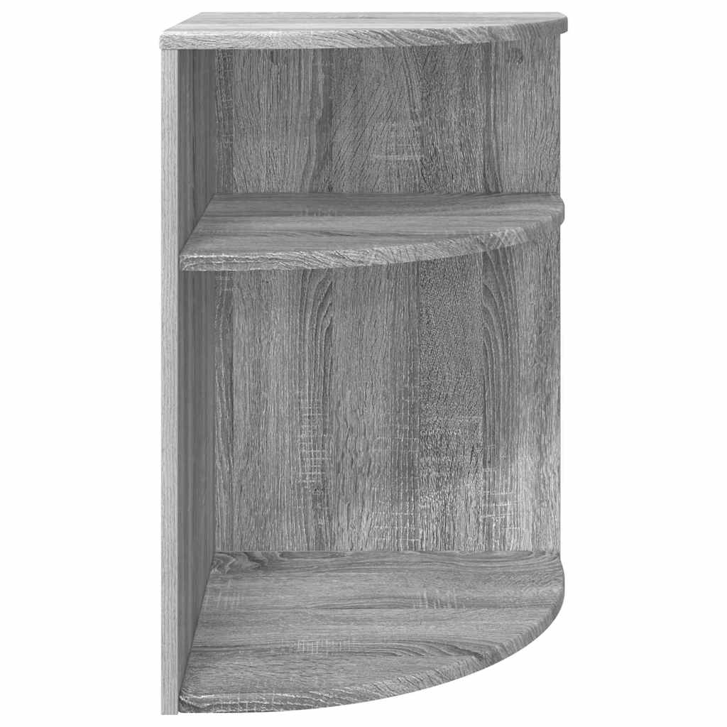 End Table Grey Sonoma 39.7 x 39.7 x 60 cm Engineered Wood