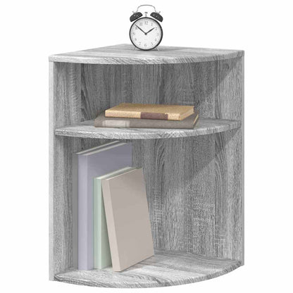 End Table Grey Sonoma 39.7 x 39.7 x 60 cm Engineered Wood