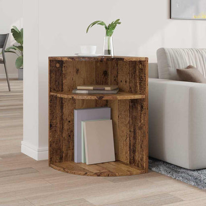 End Table Old Wood 39.7 x 39.7 x 60 cm Engineered Wood