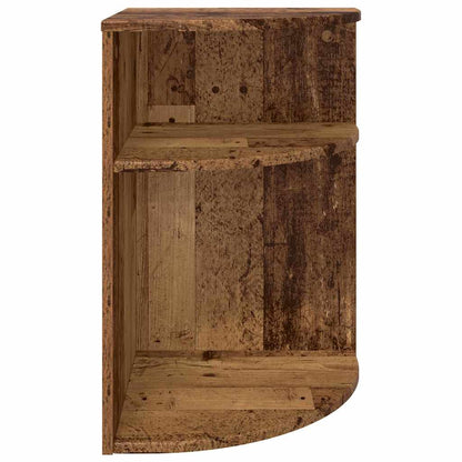 End Table Old Wood 39.7 x 39.7 x 60 cm Engineered Wood