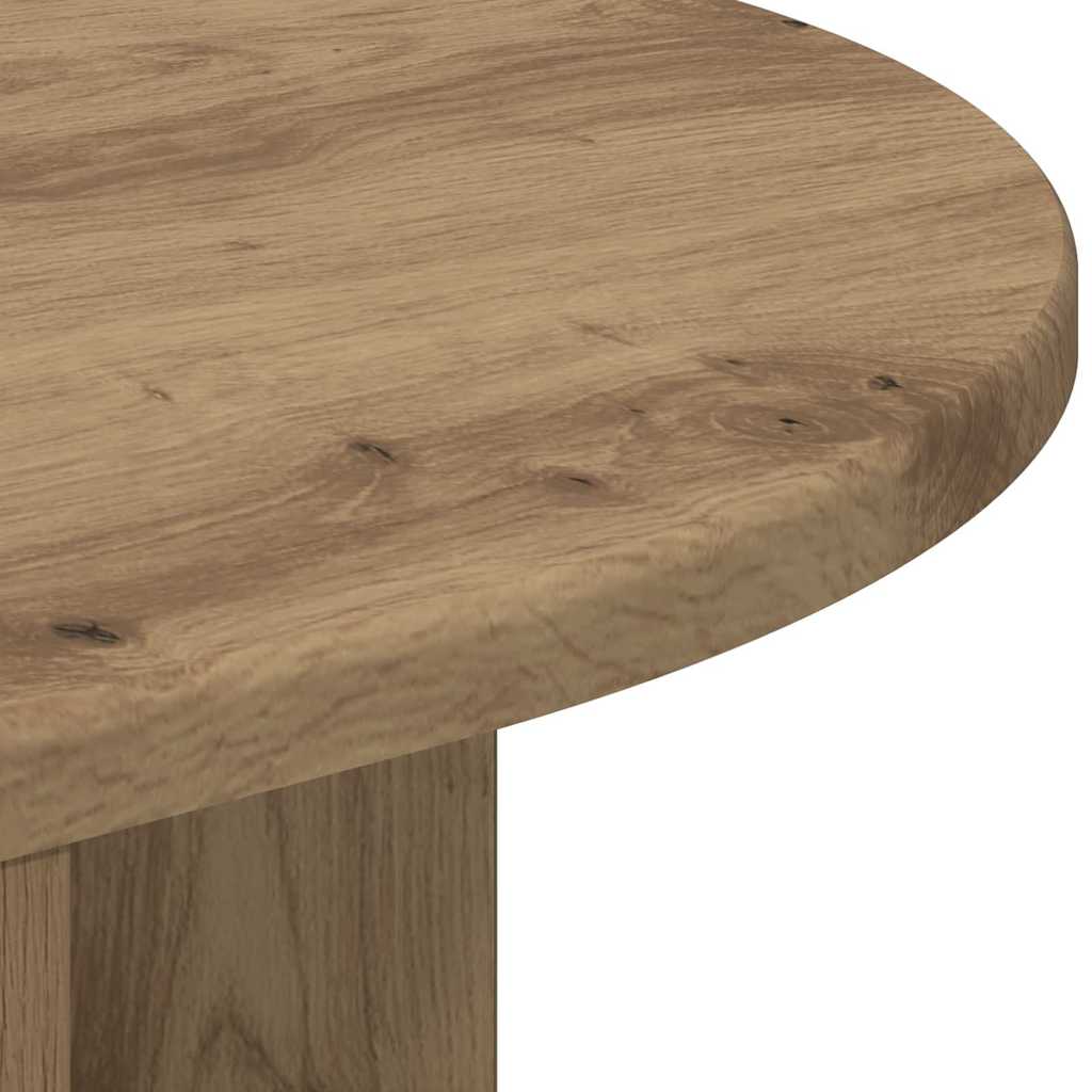 End Table Artisan Oak 39.7 x 39.7 x 60 cm Engineered Wood