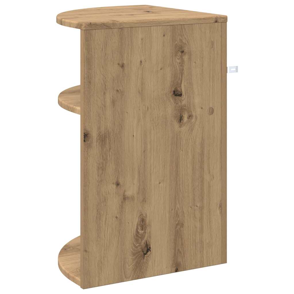 End Table Artisan Oak 39.7 x 39.7 x 60 cm Engineered Wood