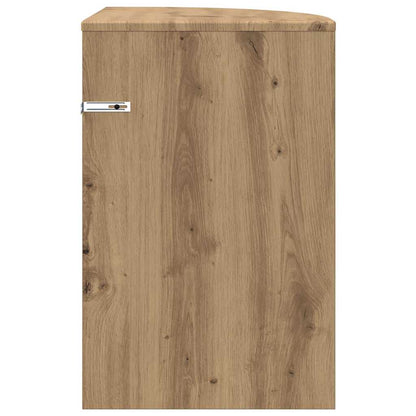 End Table Artisan Oak 39.7 x 39.7 x 60 cm Engineered Wood