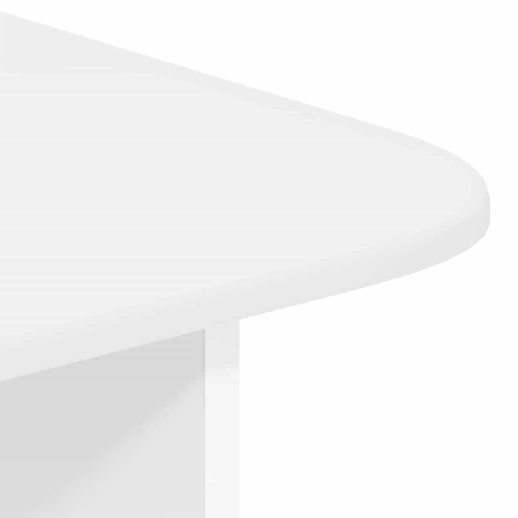 Coffee Table White 93 x 53 x 33 cm Engineered Wood