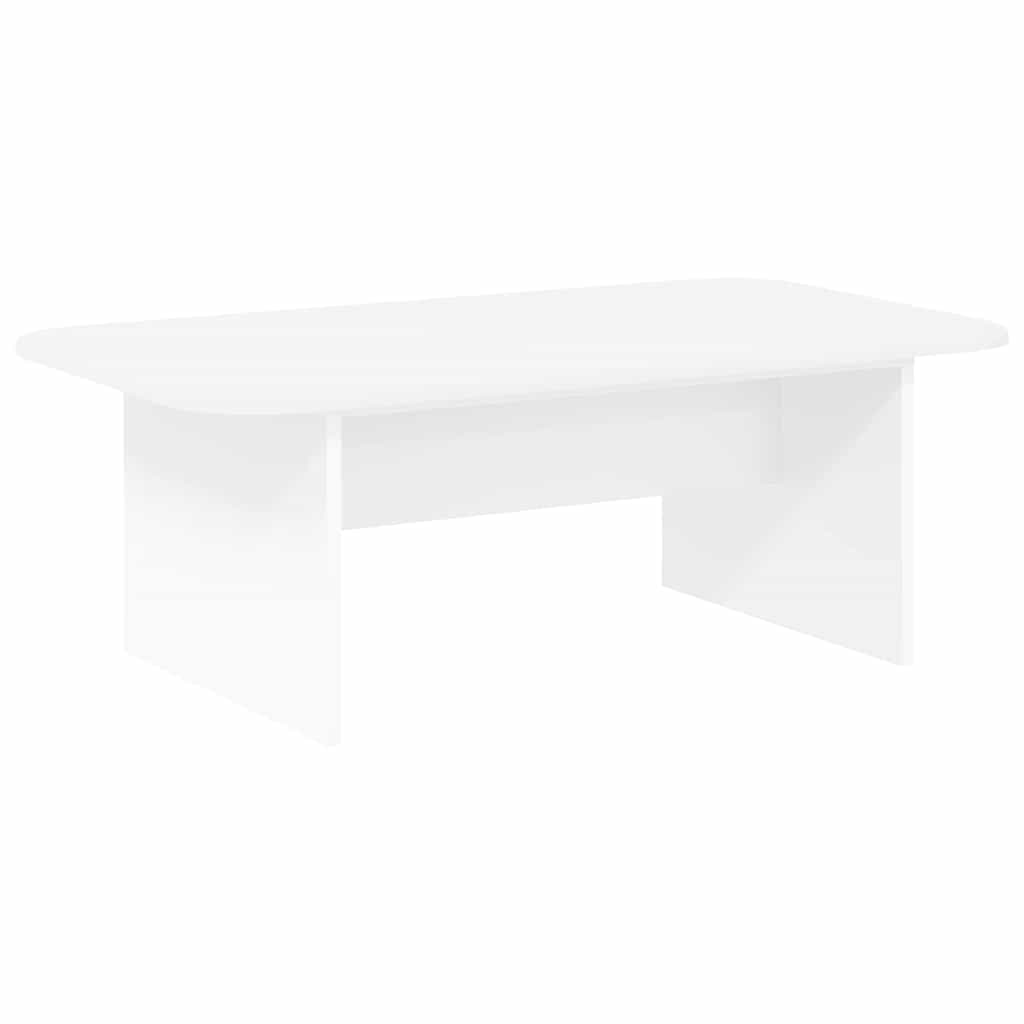 Coffee Table White 93 x 53 x 33 cm Engineered Wood